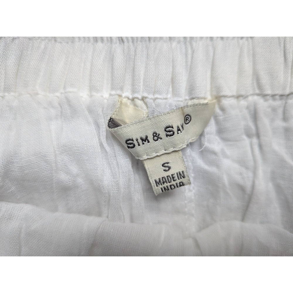 Tiered Eyelet Maxi Skirt S Boho Cottagecore Romantic Peasant Flowy Ethereal - Picture 6 of 8